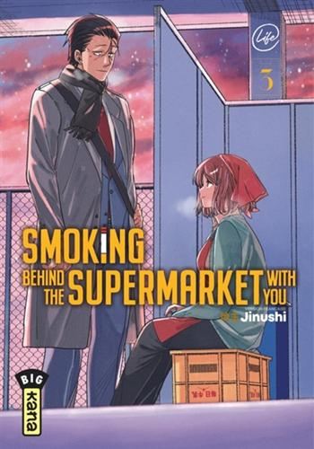 Smoking behind the supermarket with you