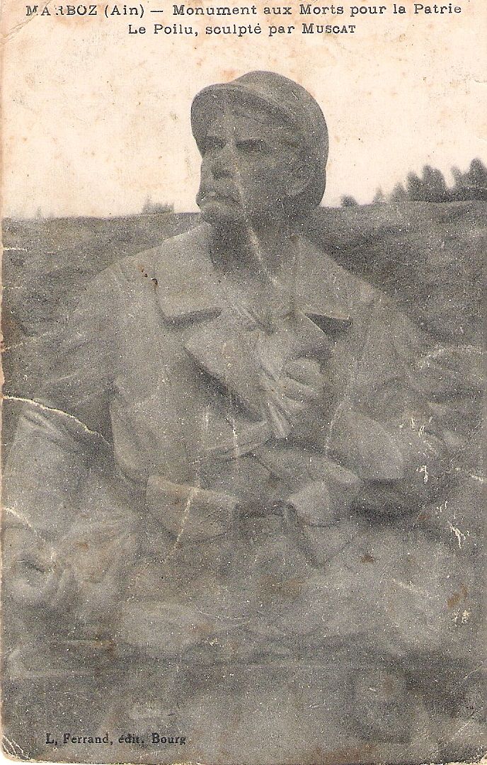 Le poilu sculpté par Muscat